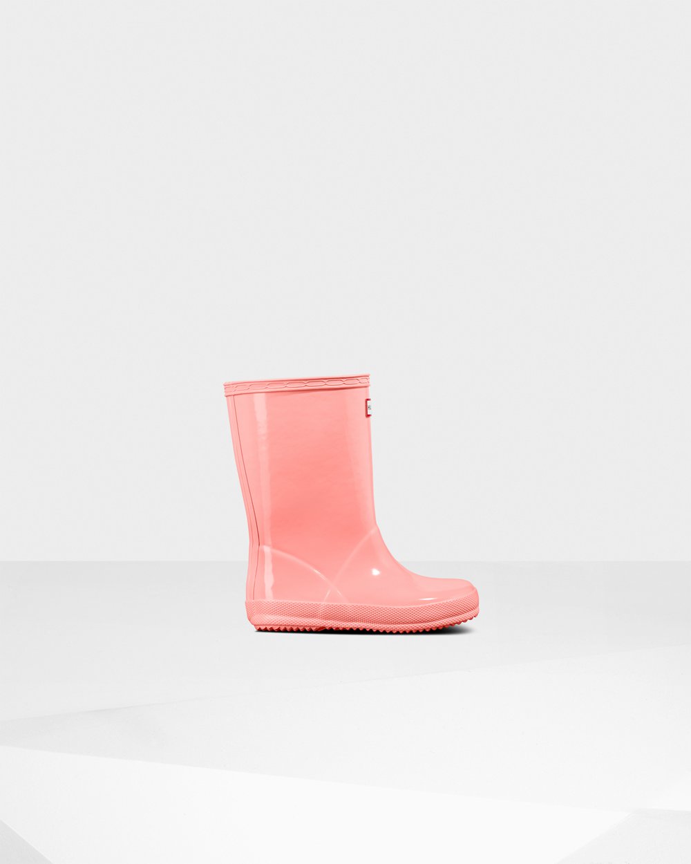 Kids Hunter Original First Classic Gloss | Rain Boots Pink | NZ-35791-IOQD